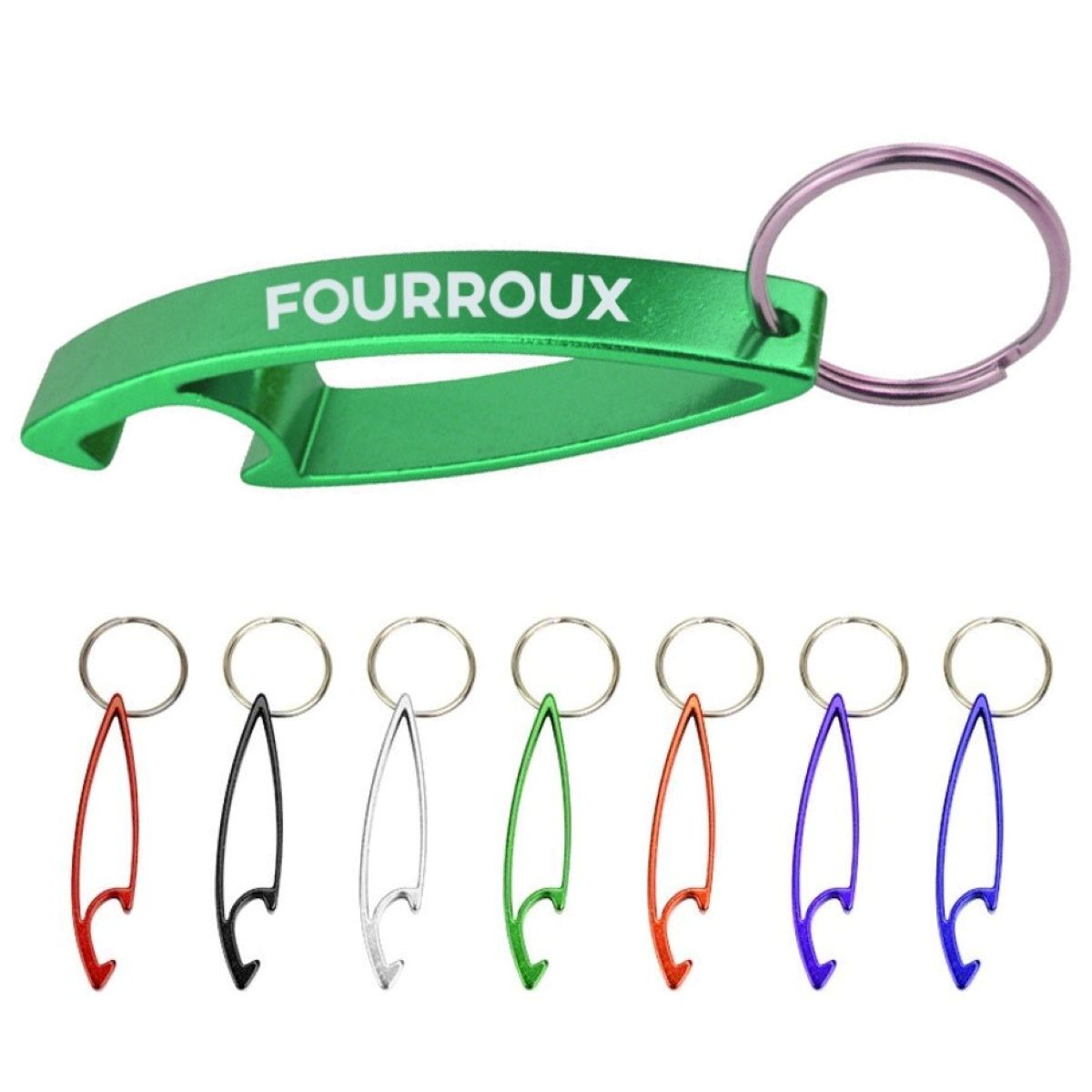 Aluminium Keyring Bottle Opener