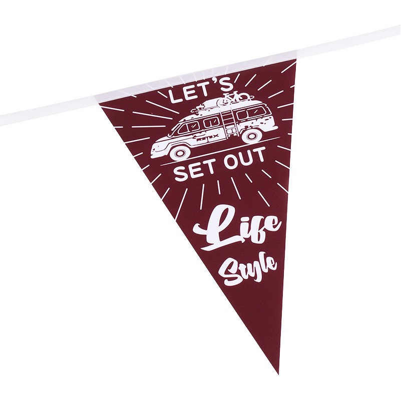 Custom PVC Pennant String Flags
