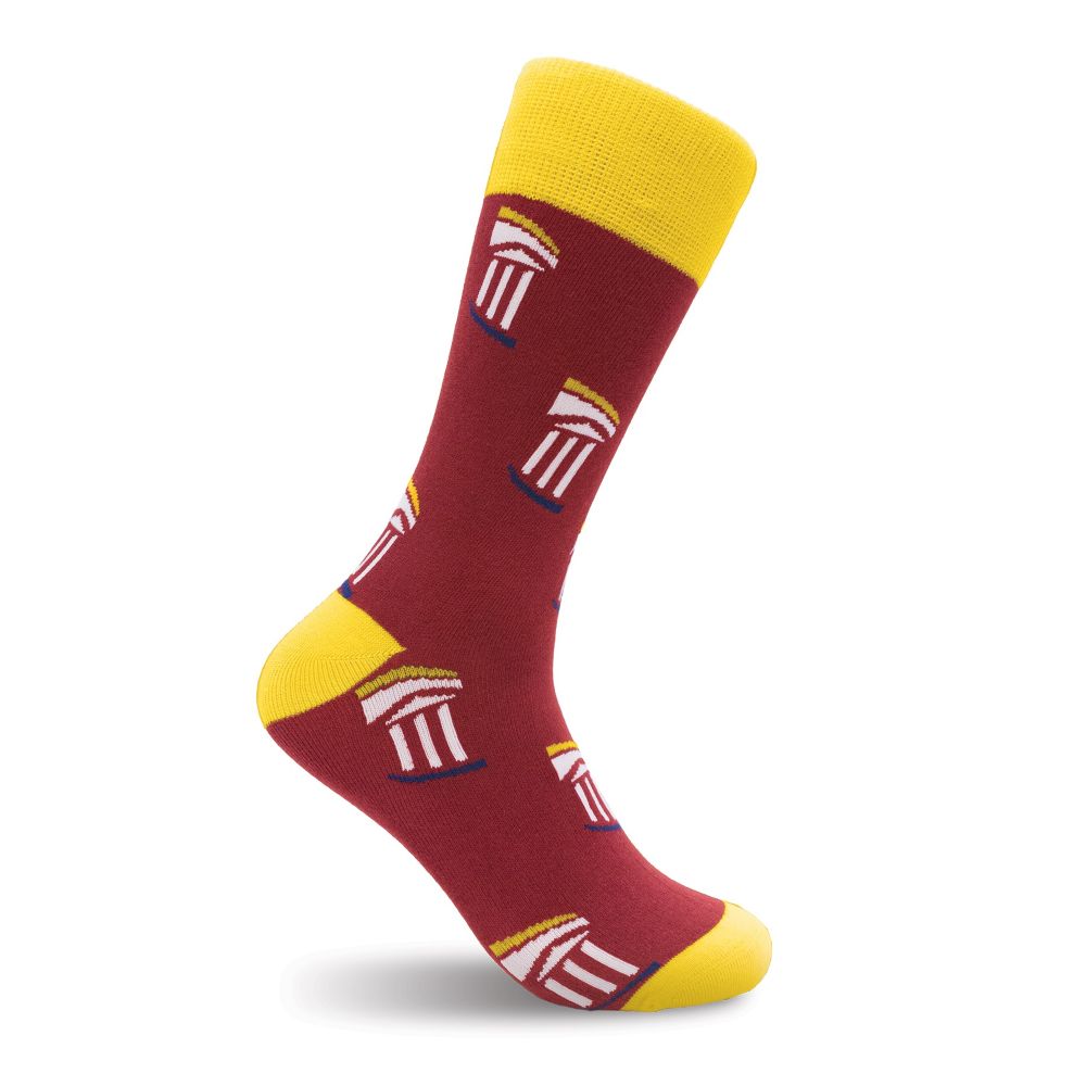 Crew Custom Pattern Woven Socks