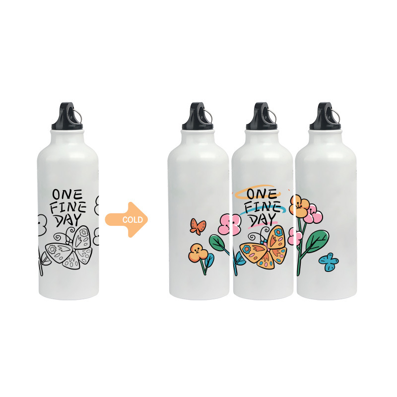 Colour Changing Water Bottles - Sea Freight