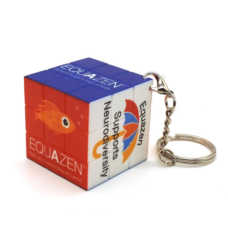 Puzzle Cubes 3x3 Keyrings
