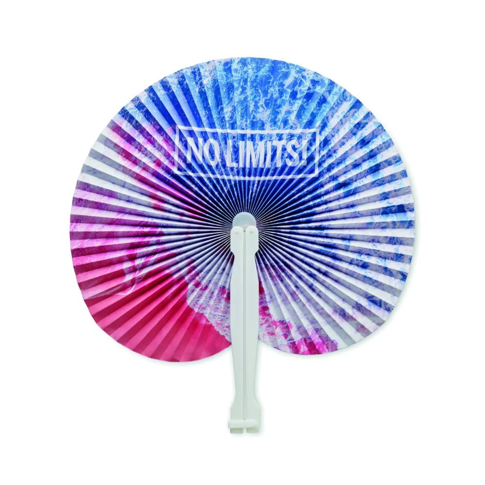 Round Paper Hand Fan